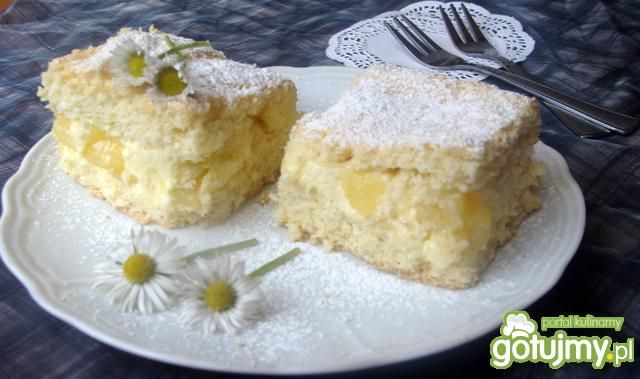 Ciasto z ananasowa masą Ciasto z ananasowa masą