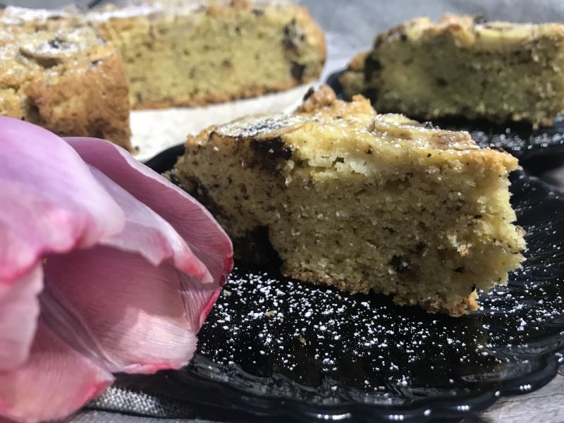 Ciasto z bananami i czekoladą (bezglutenowe)