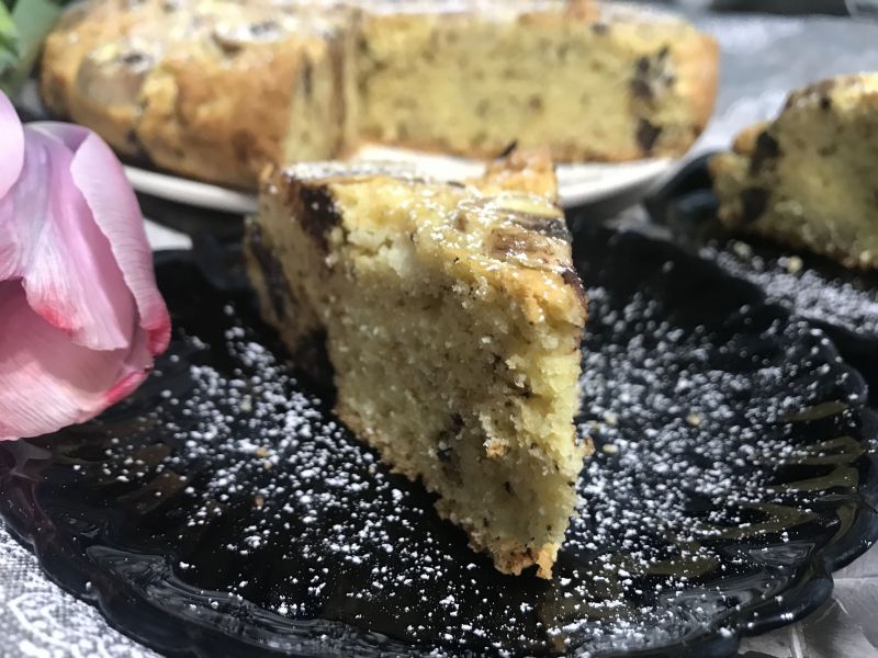 Ciasto z bananami i czekoladą (bezglutenowe)