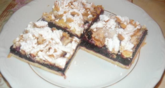 Ciasto z borówkami Ciasto z borówkami