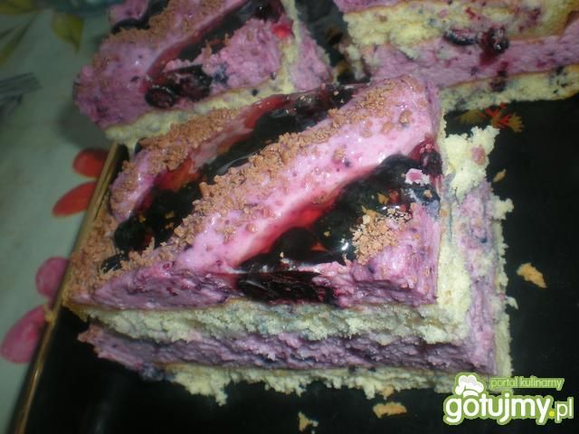 Ciasto z borówkami Ciasto z borówkami