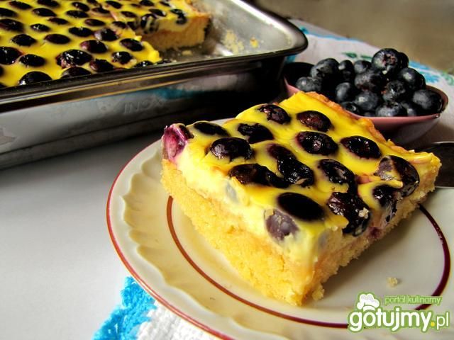 Ciasto z borówkami