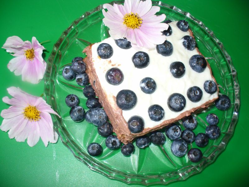Ciasto z borówkami amerykańskimi Ciasto z borówkami amerykańskimi