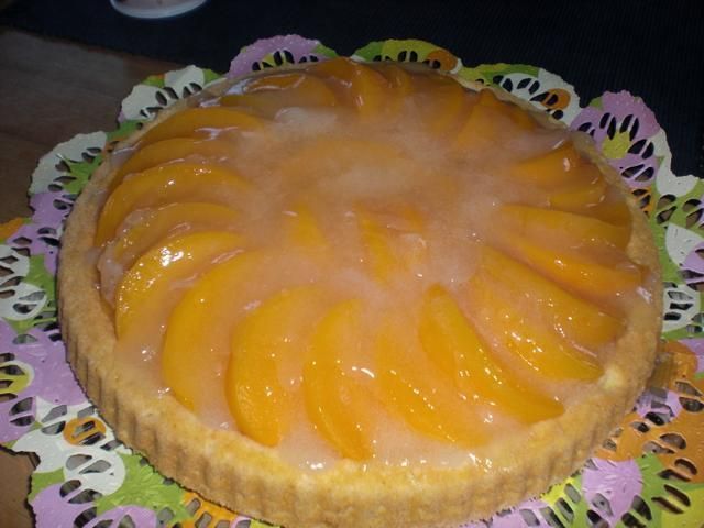 Ciasto z brzoskwiniami