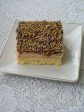 Ciasto  z budyniem i herbatnikami Ciasto  z budyniem i herbatnikami