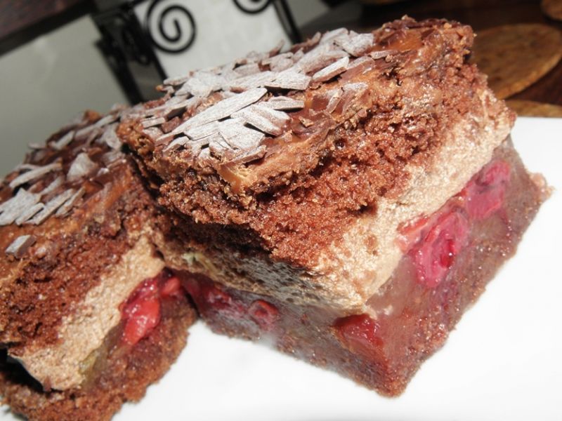 Ciasto z czekoladową nutą