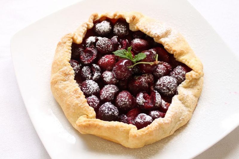 Ciasto z czereśniami Ciasto z czereśniami