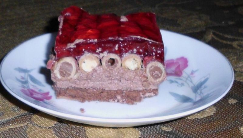 Ciasto z dodatkiem rurek