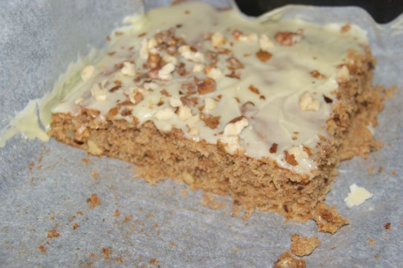 Ciasto z dyni z białą czekoladą 