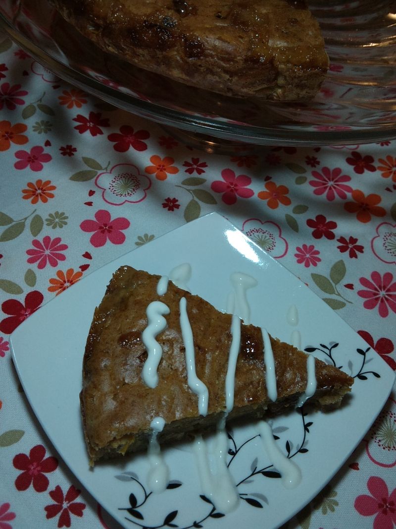 Ciasto z dynią i białą czekoladą