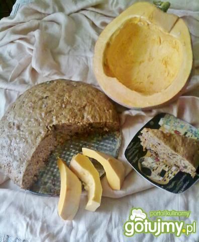 Ciasto z dynią i rodzynkami