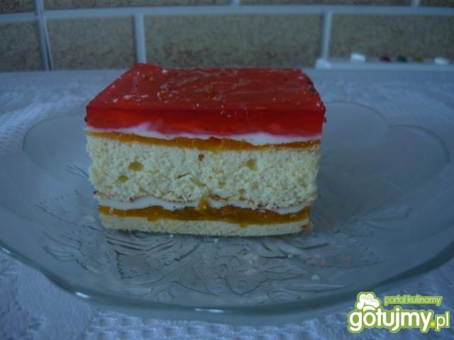 Ciasto z dżemem morelowym