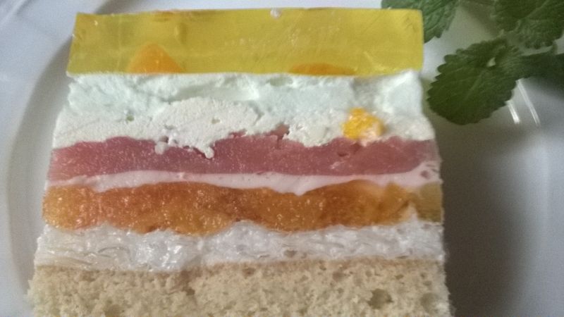 Ciasto z galaretką Ciasto z galaretką