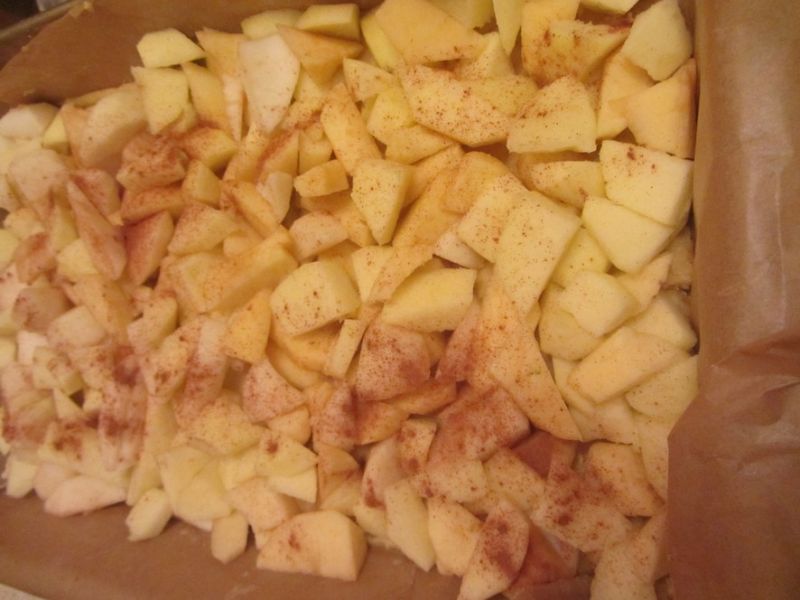 Ciasto z gruszkami i jabłkami