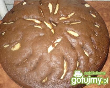 Ciasto z gruszkami w zalewie itp