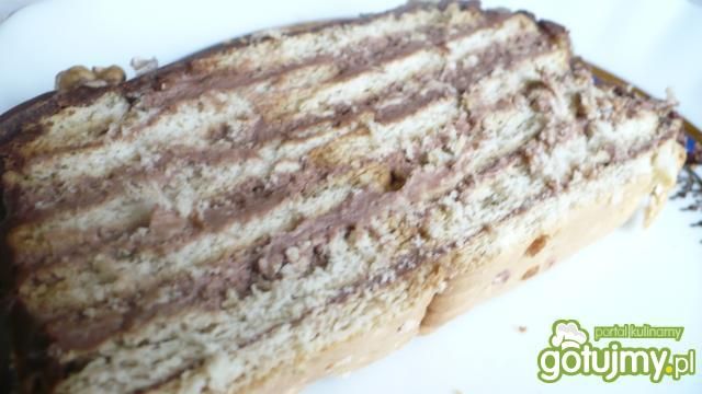 Ciasto z herbatników.