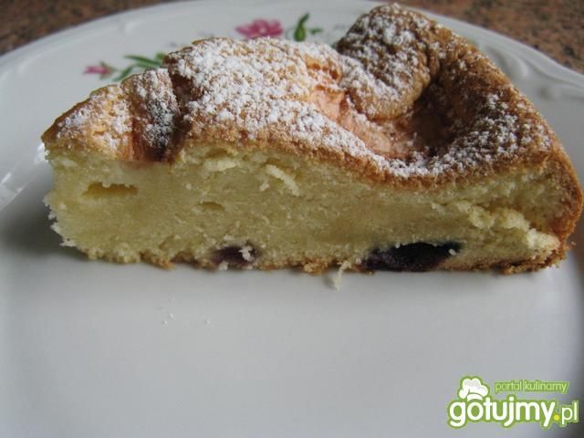 Ciasto z jabłkami i borówkami Ciasto z jabłkami i borówkami