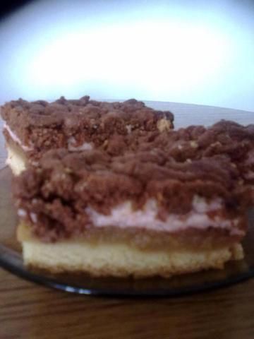 ***ciasto z jabłkami i kisielem*** 