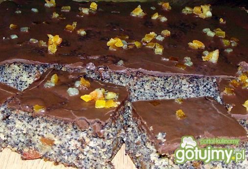 Ciasto z jabłkami i makiem