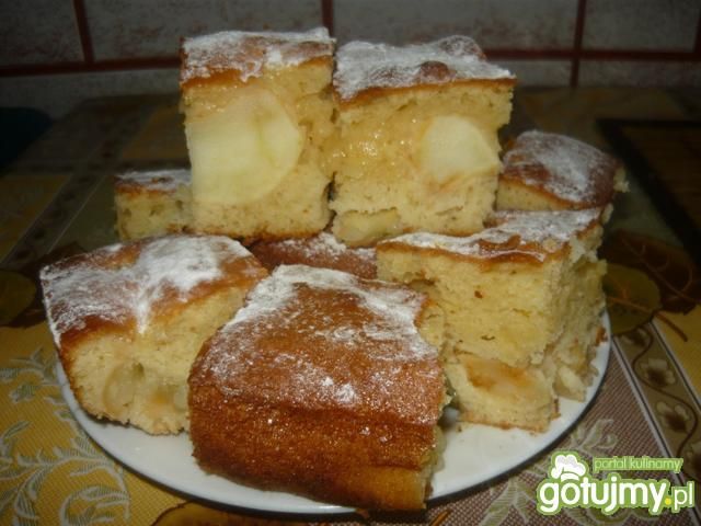Ciasto z jabłkami wg Danusi