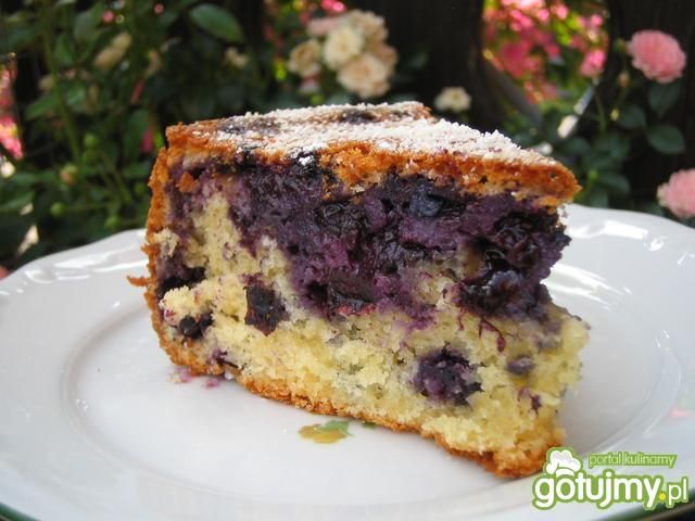 Ciasto z jagodami Ciasto z jagodami