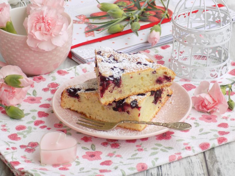 Ciasto z jagodami kamczackimi 