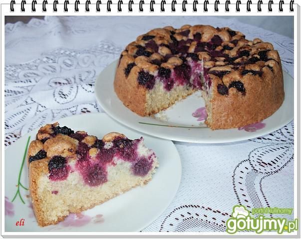 Ciasto z jeżynami Eli