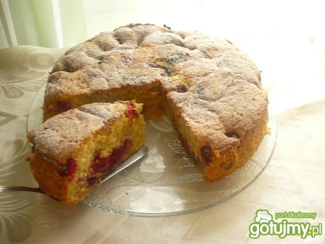 Ciasto z jeżynami i malinami Ciasto z jeżynami i malinami