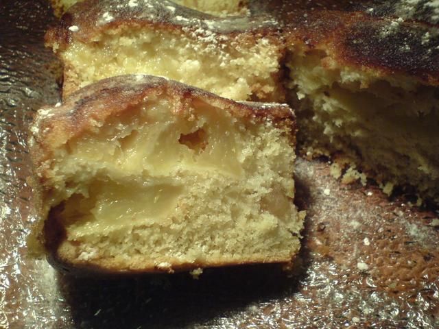 ciasto z kawałkami jabłek - proste