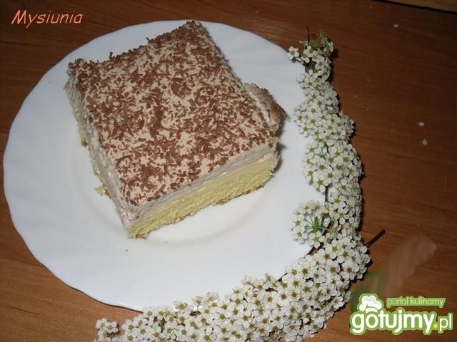 Ciasto z kawowym kremem 