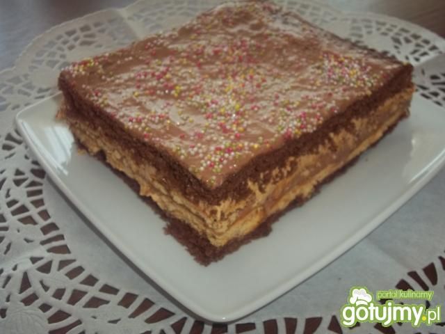 Ciasto z kremem czekoladowym madi356  Ciasto z kremem czekoladowym madi356