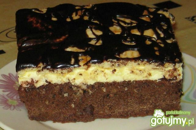 Ciasto z kremem i krakersami Ciasto z kremem i krakersami