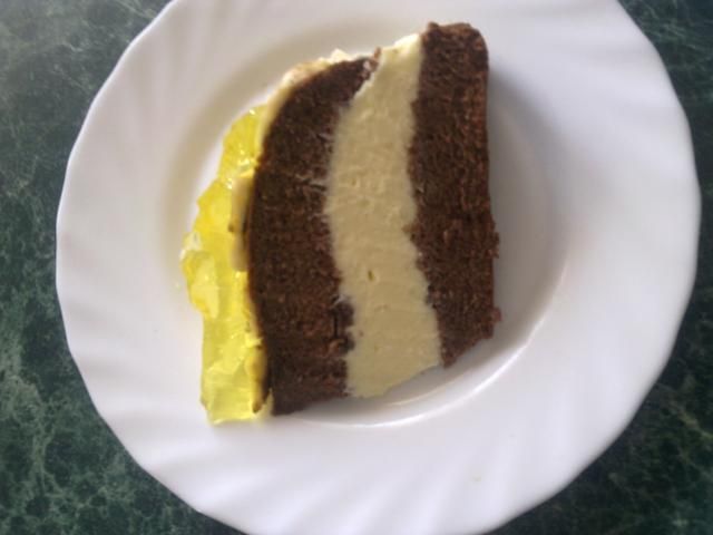 Ciasto z kremem - Posmak Banana