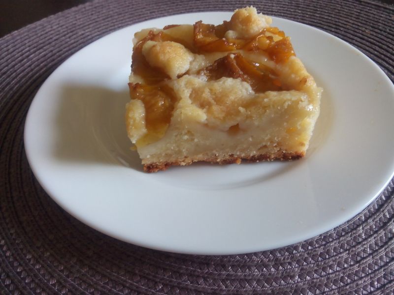 Ciasto z kruszonką z Białymi Śliwkami