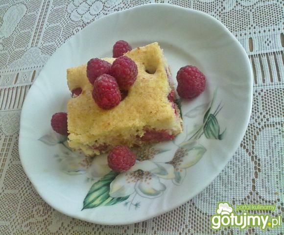 Ciasto z malinami 7 Ciasto z malinami 7