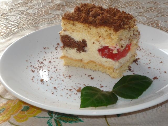 Ciasto z masą chałwową Ciasto z masą chałwową