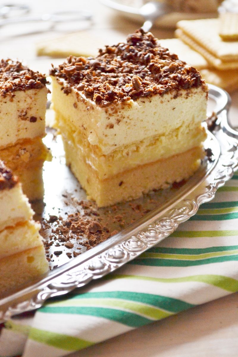 Ciasto z masą cytrynową Ciasto z masą cytrynową