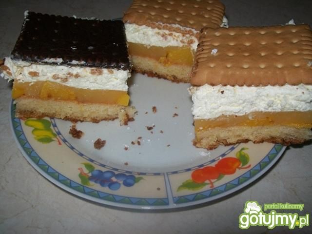 Ciasto z masą mandarynkową