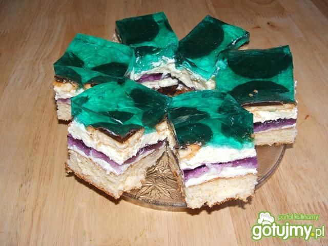 Ciasto z masą o smaku bananowym Ciasto z masą o smaku bananowym