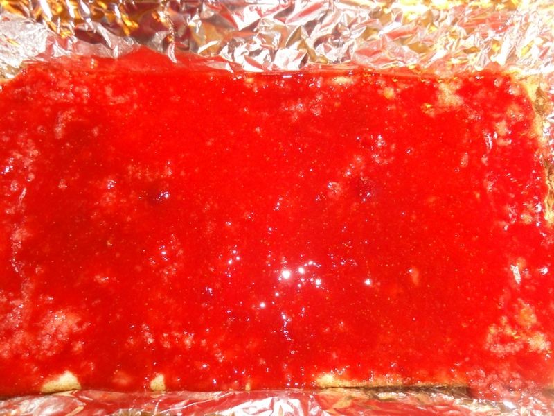 Ciasto z masą truskawkową
