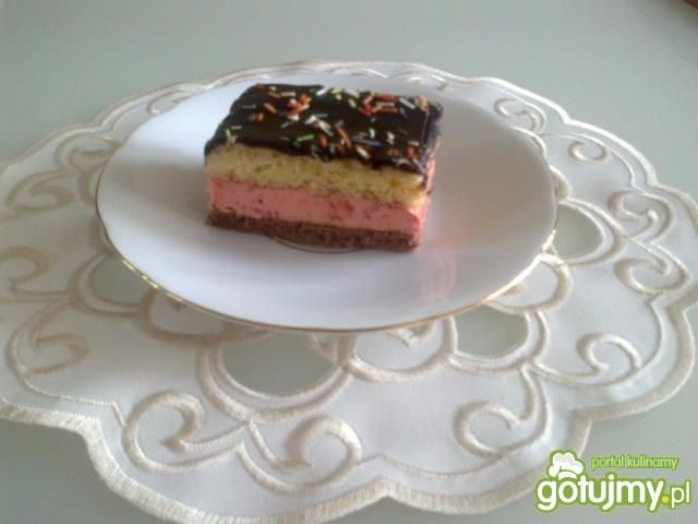 Ciasto z masą truskawkową wg Megg Ciasto z masą truskawkową wg Megg