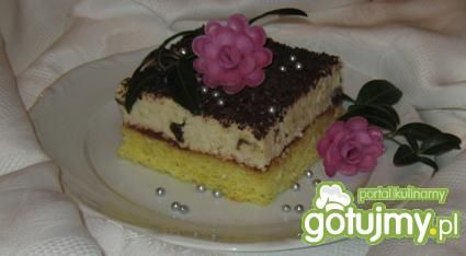 Ciasto z masą z bułek i z bakaliami