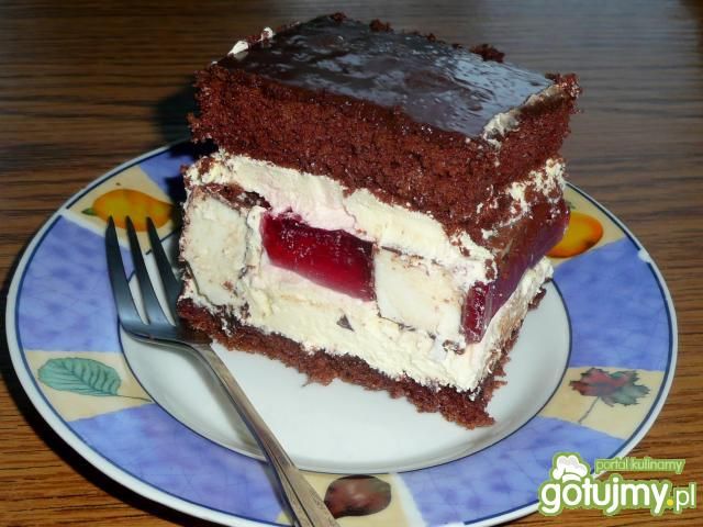 Ciasto z mleczną pianką Ciasto z mleczną pianką