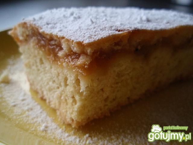 Ciasto z musem jabłkowym Ciasto z musem jabłkowym