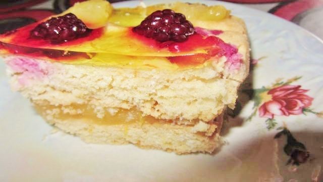 Ciasto z musem pomarańczowym