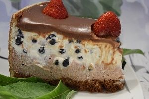 Ciasto z nutką jagodową Ciasto z nutką jagodową