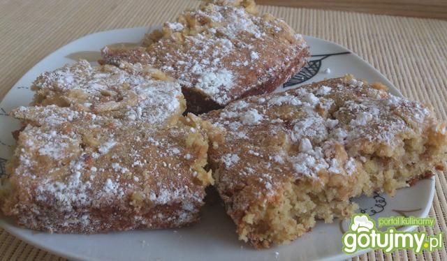 Ciasto z otrębami i jabłkami Ciasto z otrębami i jabłkami