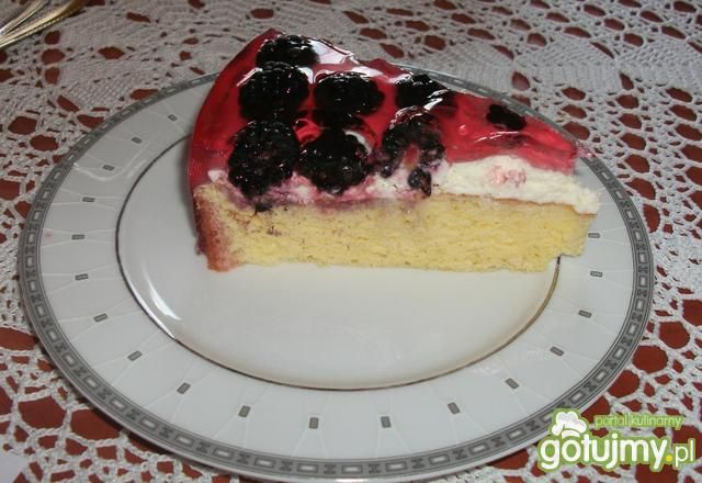 Ciasto z owocami leśnymi Ciasto z owocami leśnymi