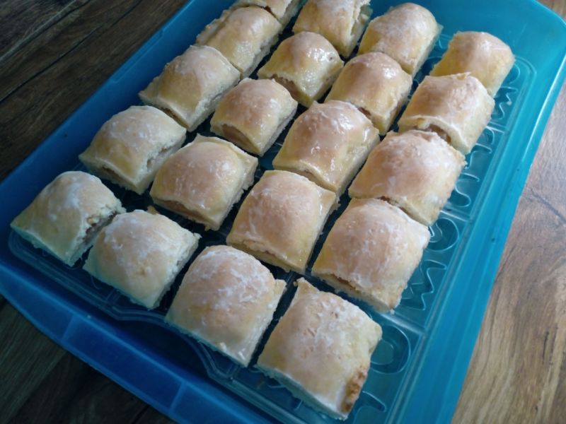 Ciasto z papierówkami