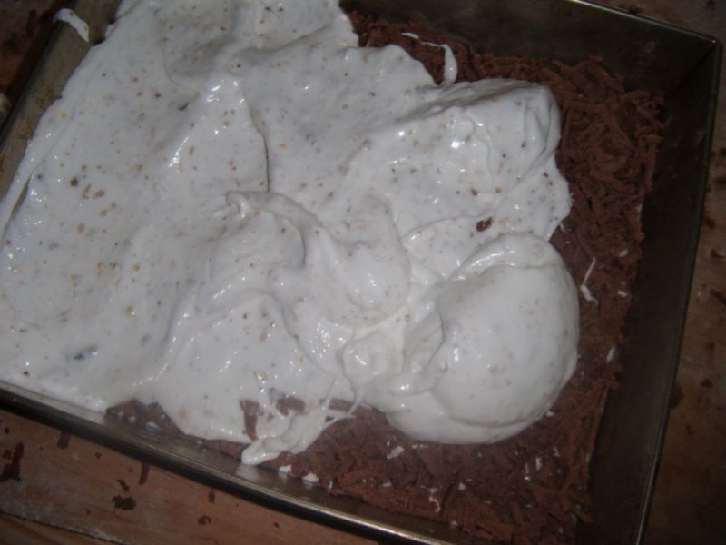 Ciasto z pianką orzechowo-kokosową